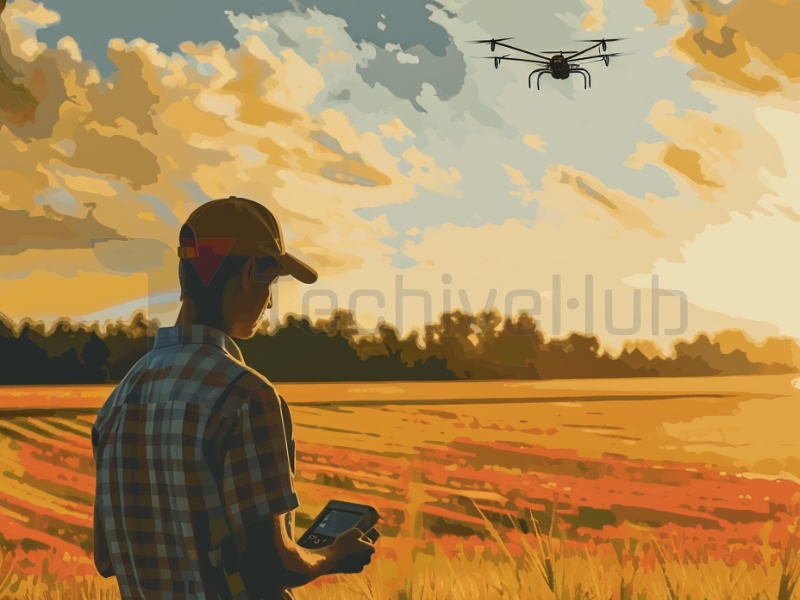 Remote Sensing in Crop Health Monitoring using Drone