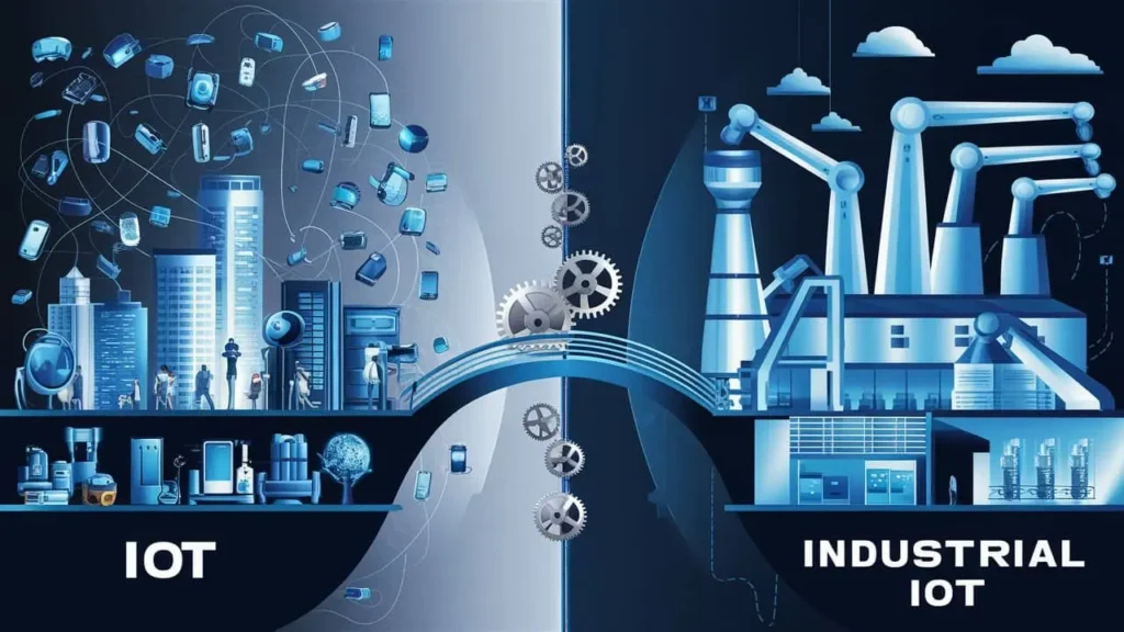 Difference Between IoT and Industrial IoT