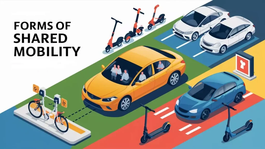 shared mobility - forms of mobility