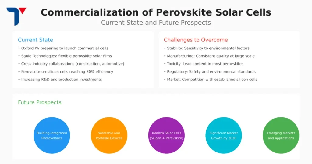 Commercialisation of perovskite solar cells